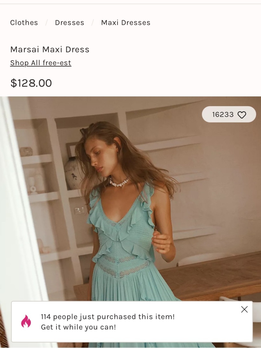 Free People Marsai Maxi dress - Picture 5 of 7